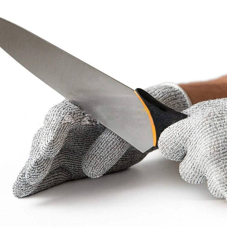 Cut-resistant HPPE Food-grade 5-Level Kitchen Gloves - Size S