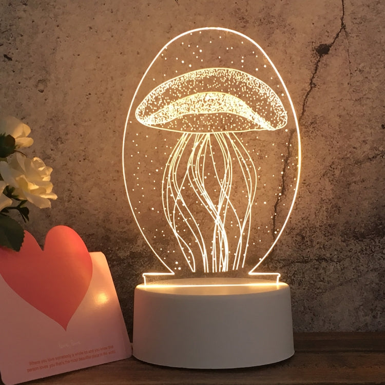 LED Night Light Decorative Jellyfish Image