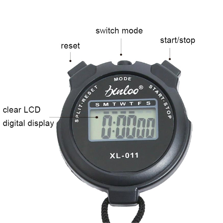 Electronic Sports Stopwatch Model XL011 for all Sport types Red colour