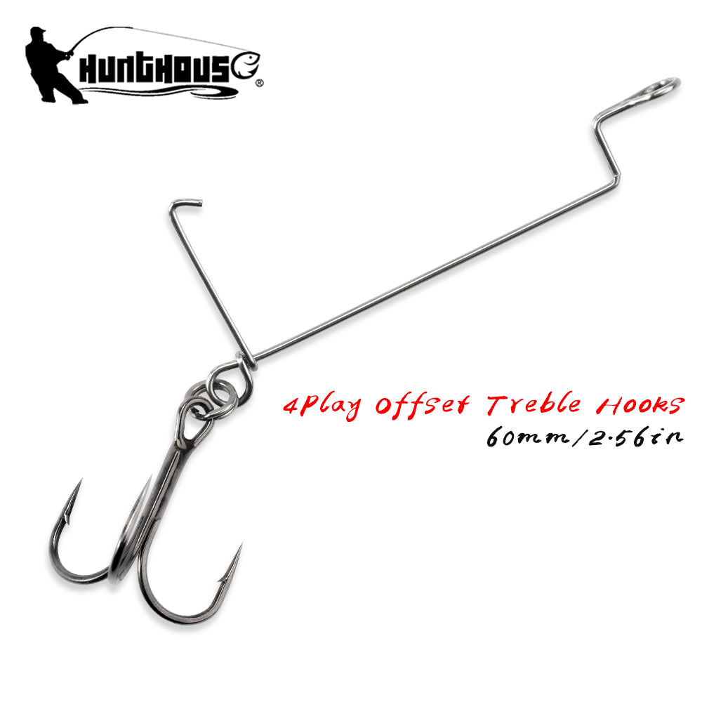 Bass Hook Treble with 60mm offset