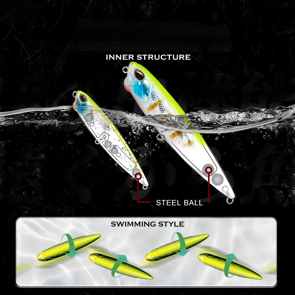 Fishing Lure Hard Realis Pencil Floating Prism Gill