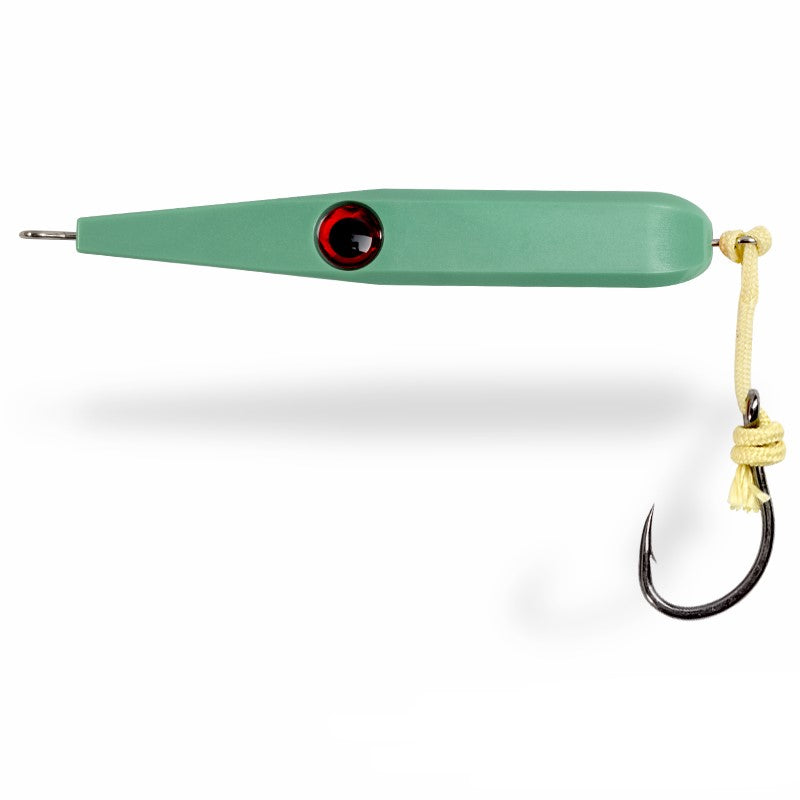 Fishing Lure Hard Bait Chisel Nose Sinking Green
