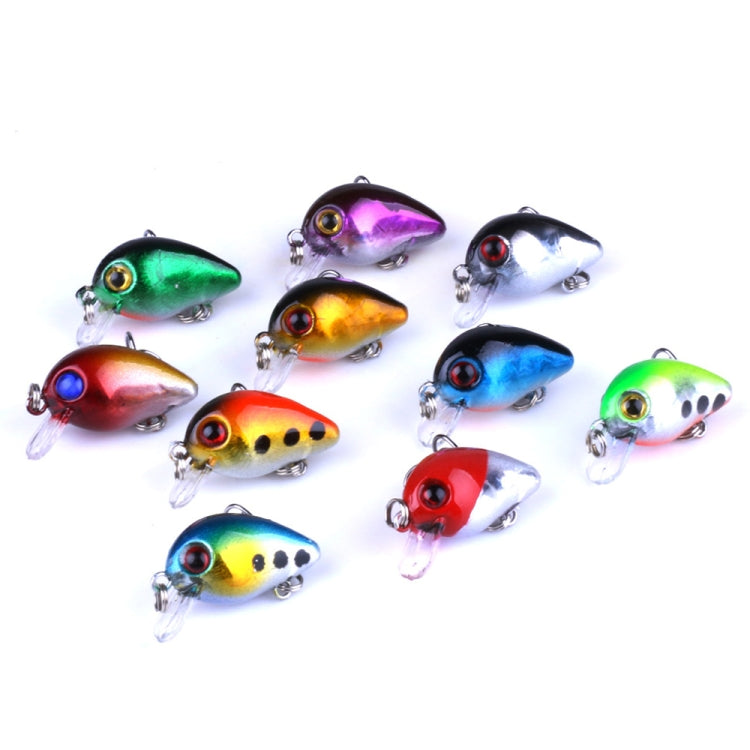 Fishing Lure Hard Bait 10 Piece Rock Fishing Kit in Plastic Box