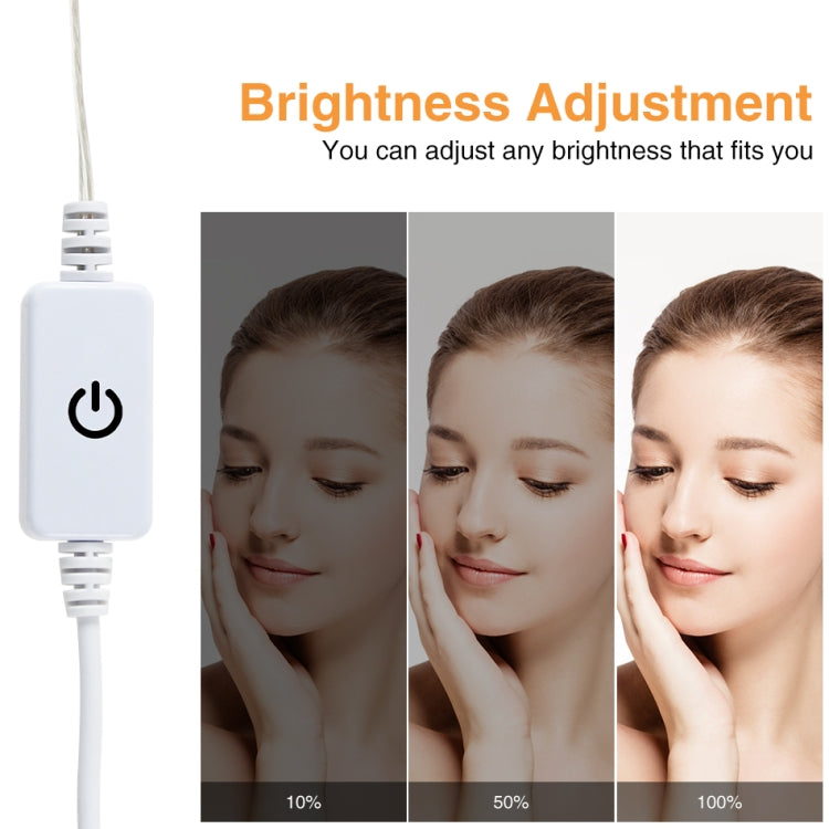 Cosmetic Bathroom Mirror Front Light 10 LED's