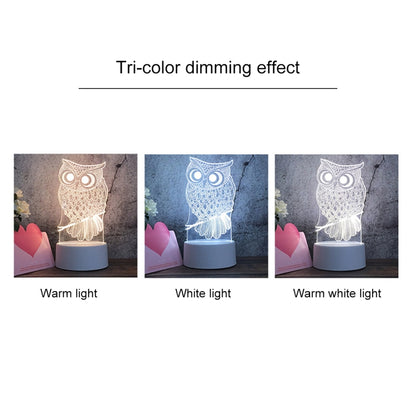 LED Night Light Decorative Piggy Image Wall Plug Type