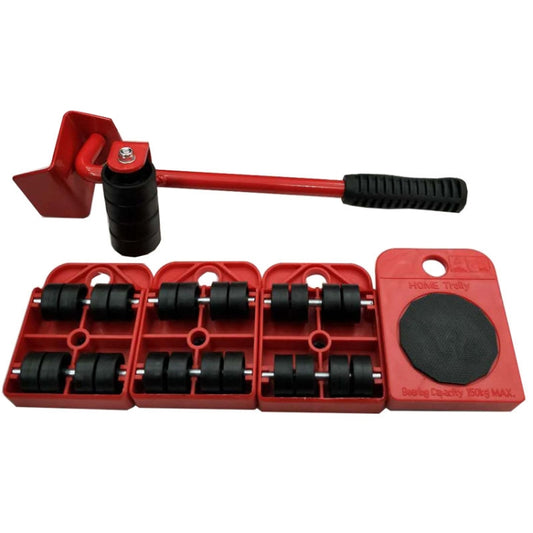 Heavy Furniture Home Trolley Lift Kit Red