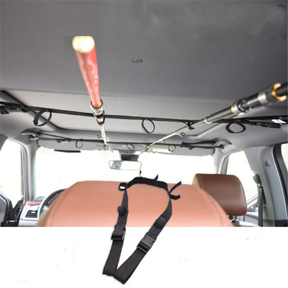 Car Fishing Rod Holder Interior Roof Holder Strap Set of 2