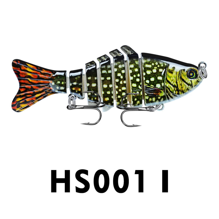 Bass Fishing Crank Swim bait - Spotted Green