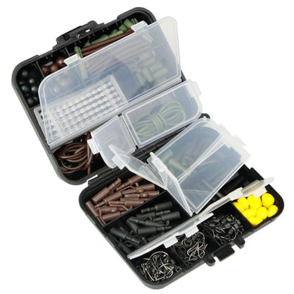 Fishing Accessories Set 272 Piece Specimen Carp in Plastic Container