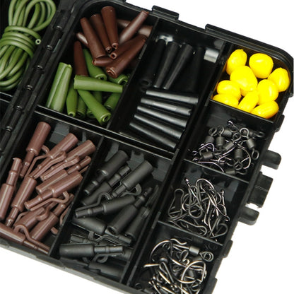 Fishing Accessories Set 272 Piece Specimen Carp in Plastic Container