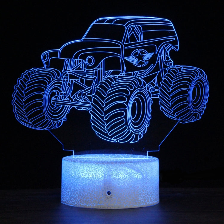 LED Night Light Decorative Monster Truck Image
