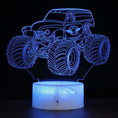 LED Night Light Decorative Monster Truck Image
