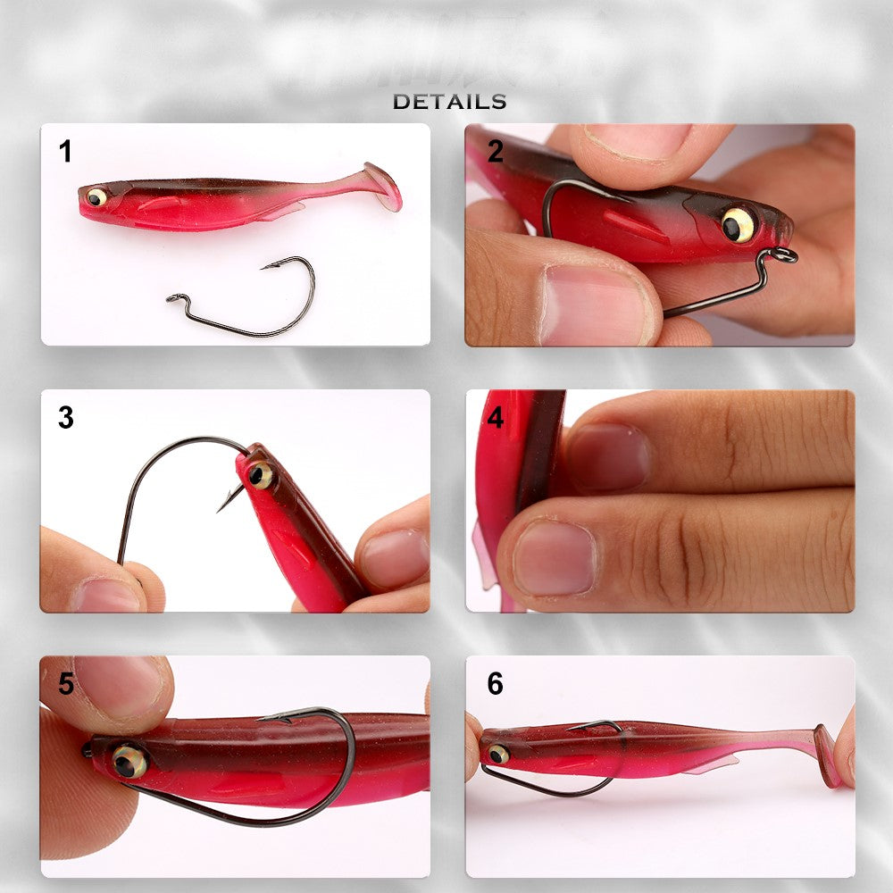Bass Hook J-offset Size 4/0 (20 hook packet)