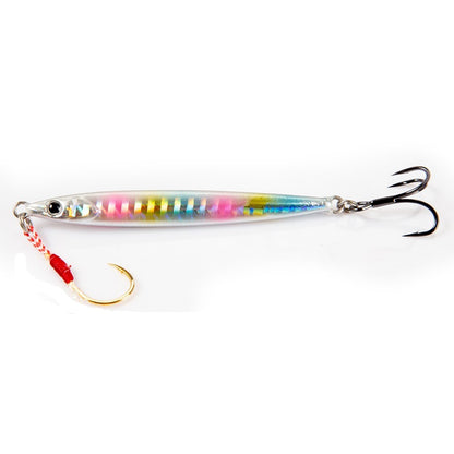 Fishing Lure Metal Jig Slide Stick Pink Candy
