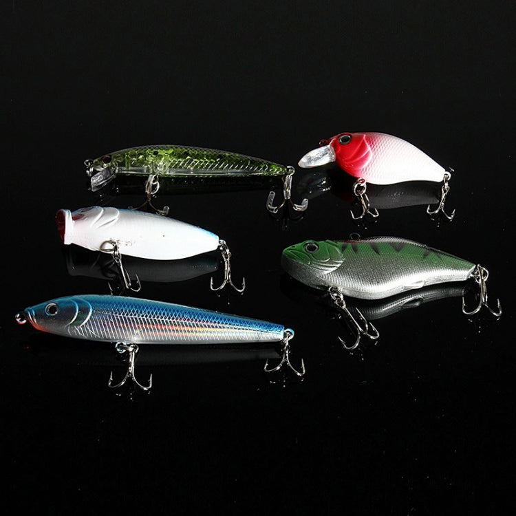 Fishing lure set 101pce with tackle box