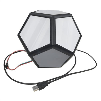 Night Light Cool Infinite Dodecahedron Colourful