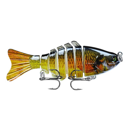 Bass Fishing Crank Swim bait - Green
