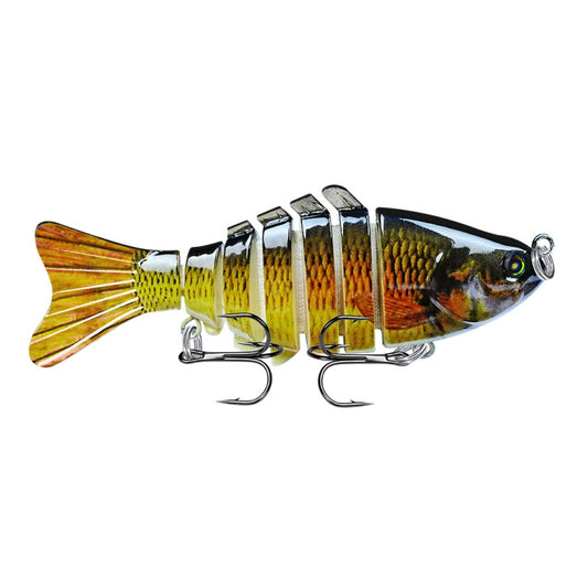 Bass Fishing Crank Swim bait - Green